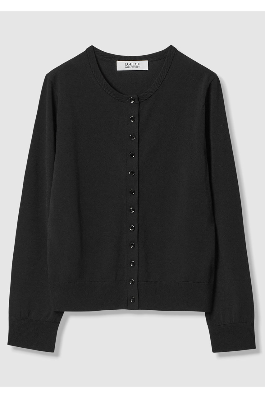 アルアバイル/allurevilleの【予約販売】【LOULOU WILLOUGHBY】MANYボタンカーディガン(ブラック/21261016320-85-020)