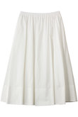【LOULOU WILLOUGHBY】ポリエステルコットングログランギャザースカート