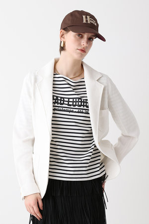 アルアバイル/allurevilleの【予約販売】カノコストレッチニットジャケット(110800/110801)