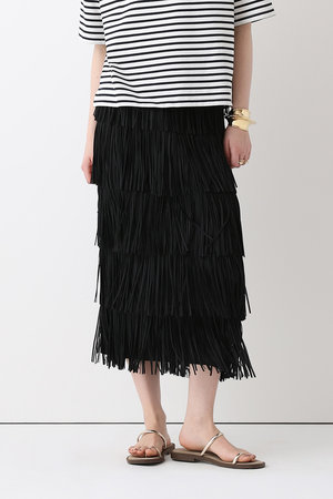 アルアバイル/allurevilleの【予約販売】プリーツフリンジスカート(110700/110703)