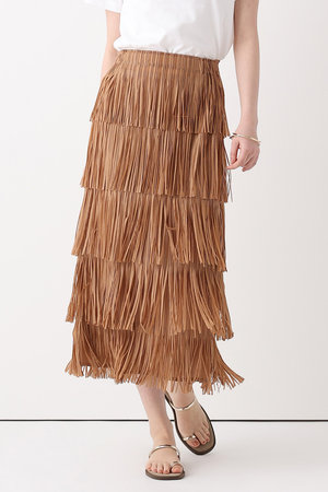 アルアバイル/allurevilleの【予約販売】プリーツフリンジスカート(110700/110703)