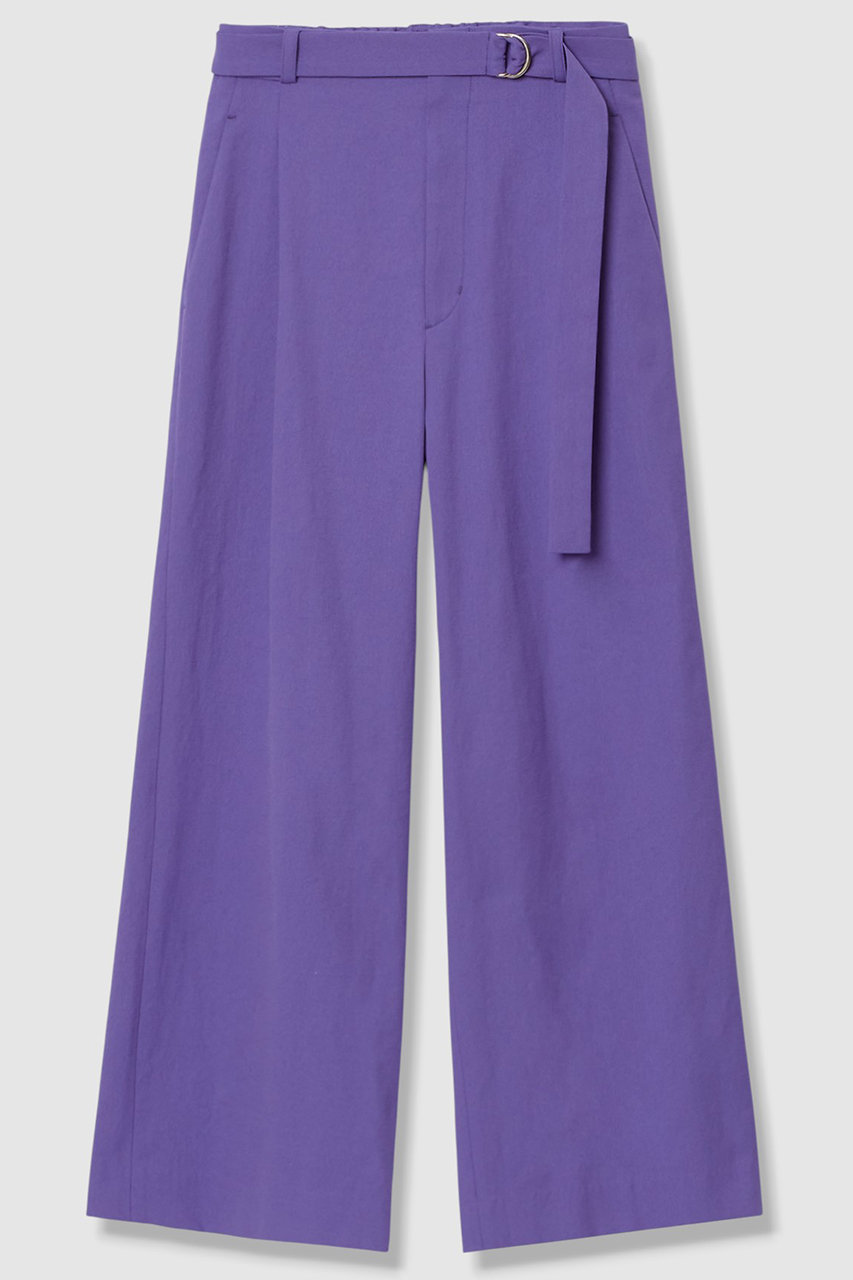 アルアバイル/allurevilleの【予約販売】シェルタリングタックワイドパンツ(パープル/20261012180-51-020)