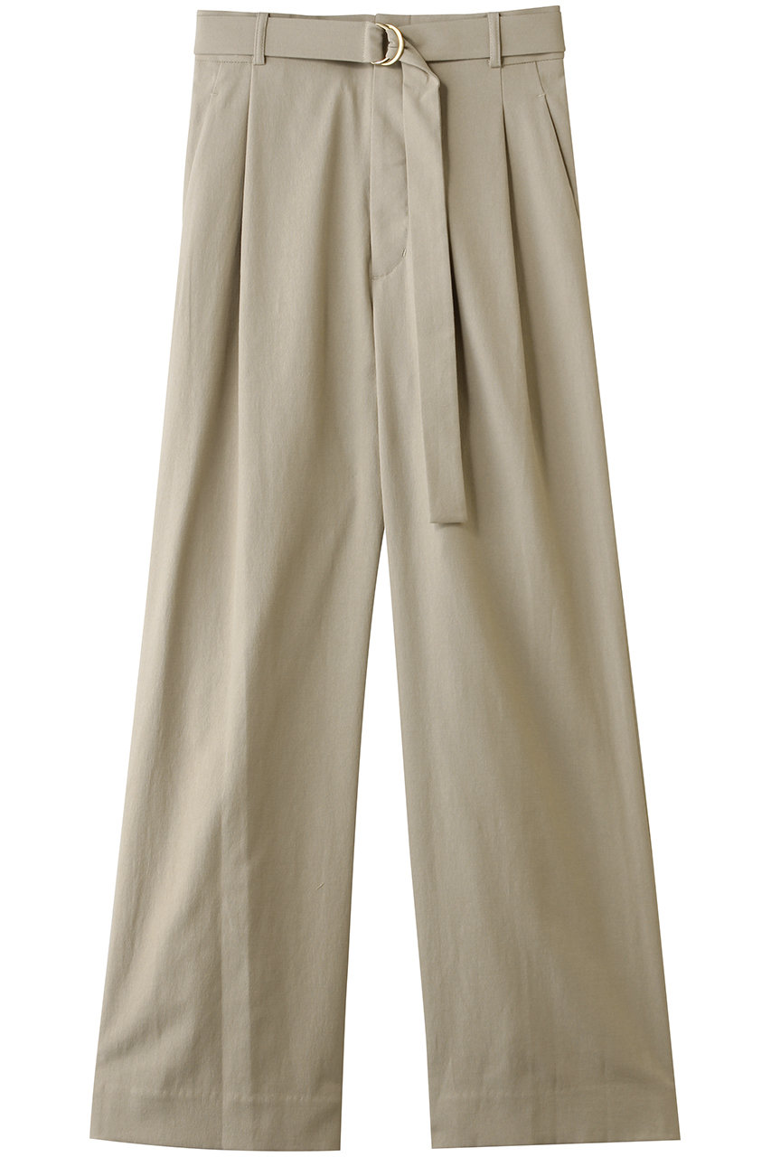 アルアバイル/allurevilleのシェルタリングタックワイドパンツ(ベージュ/20261012180-65-020)