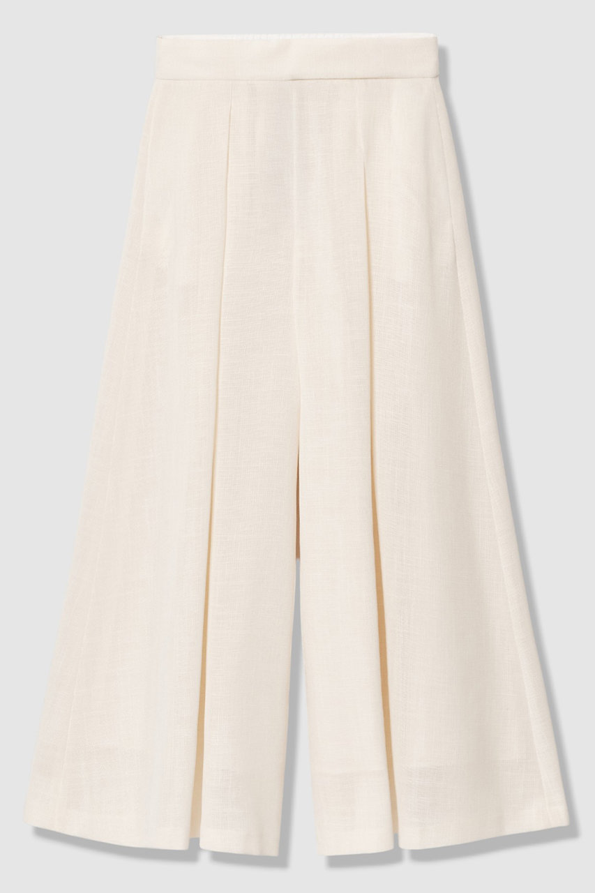 アルアバイル/allurevilleの【予約販売】カラミフレアースカートパンツ(オフホワイト/20261012200-02-020)