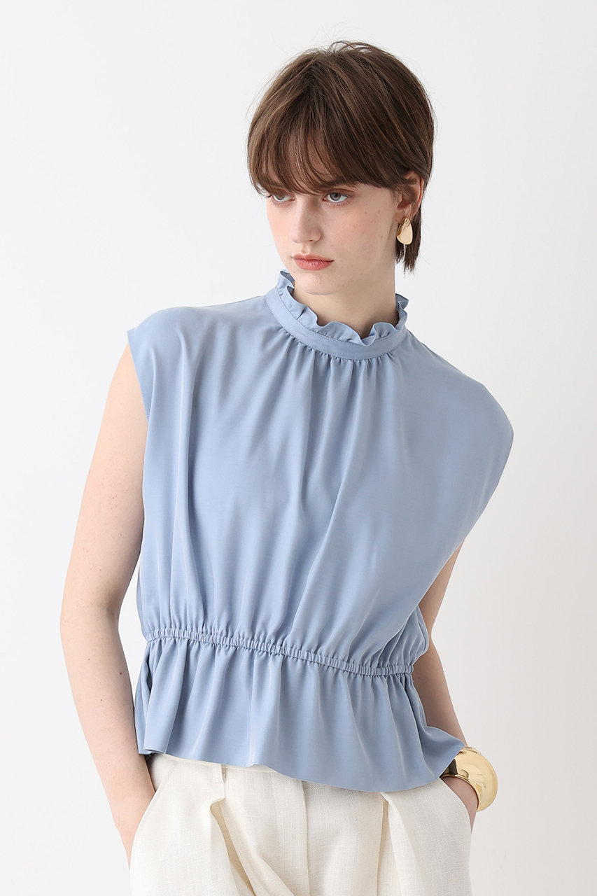 アルアバイル/allurevilleの【予約販売】ペプラムヘムフレンチブラウス(サックス/20261013280-63-020)