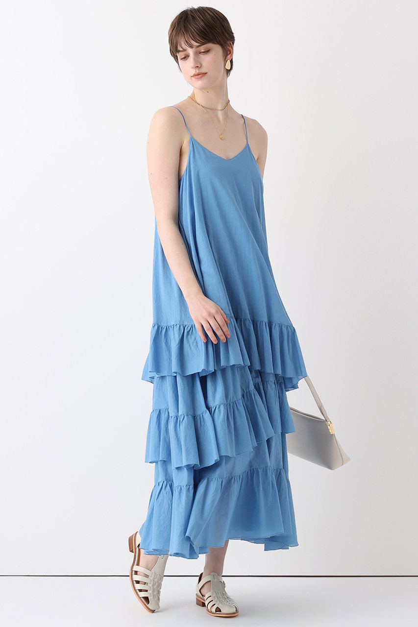 イレギュラーティアードキャミワンピース