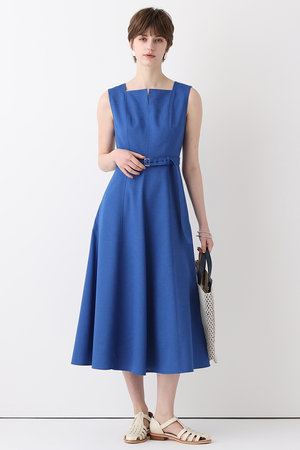 アルアバイル/allurevilleのスクウェアデザインフレアーワンピース(110500/110503)