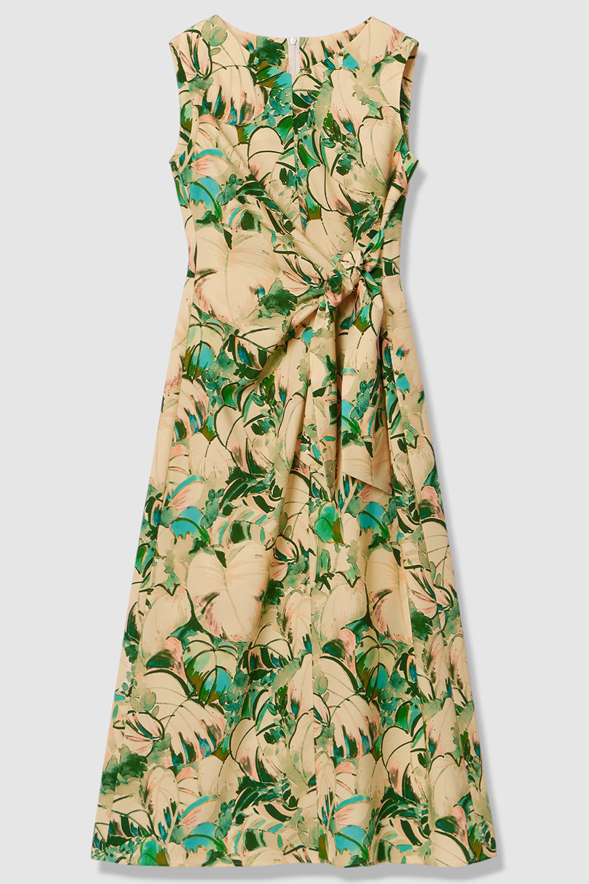 アルアバイル/allurevilleの【予約販売】ボタニカルプリントワンピース(ベージュ/20261014280-51-020)