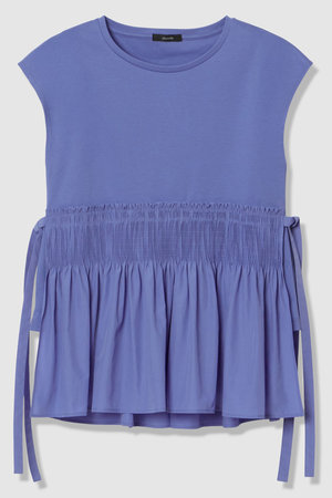 アルアバイル/allurevilleの【予約販売】刺繍プリーツペプラムプルオーバー(110100/110102)