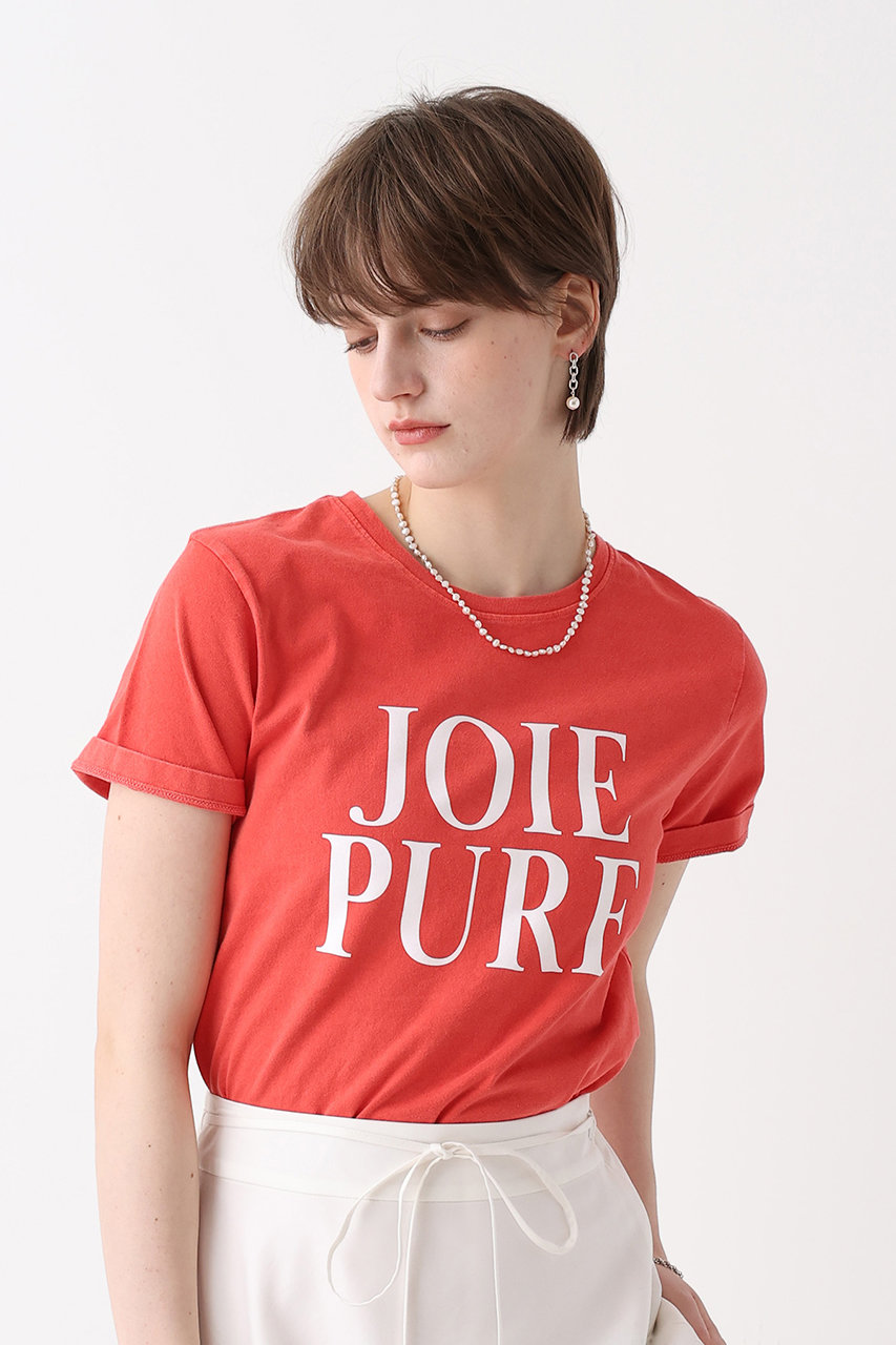 アルアバイル/allurevilleの【予約販売】ピグメントダイクラシックロゴＴ(レッド/20261015140-94-020)