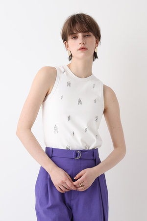 アルアバイル/allurevilleの【予約販売】ビジュータンクトップ(110100/110101)