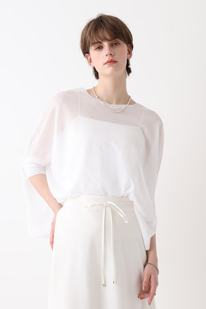 アルアバイル/allurevilleのシャイニーシアープルオーバー