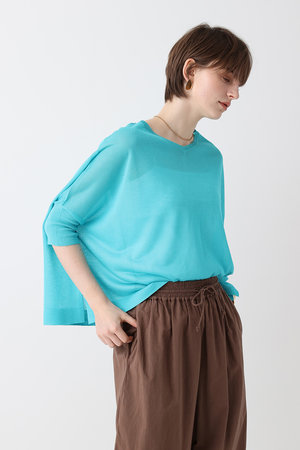 アルアバイル/allurevilleのシャイニーシアープルオーバー