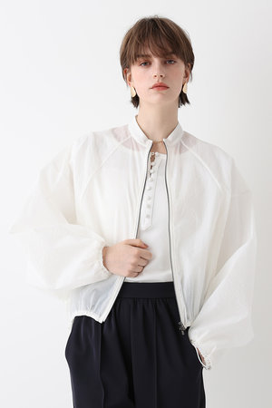 アルアバイル/allurevilleのトランスペアレントコクーンブルゾン(110800/110802)