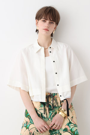 アルアバイル/allurevilleの【予約販売】シャツカラーブルゾン(110800/110802)