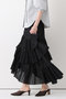 【予約販売】イレギュラーティアードスカート アルアバイル/allureville
