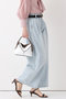 【予約販売】ブリーチデニムワイドレッグパンツ アルアバイル/allureville