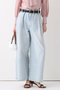 【予約販売】ブリーチデニムワイドレッグパンツ アルアバイル/allureville