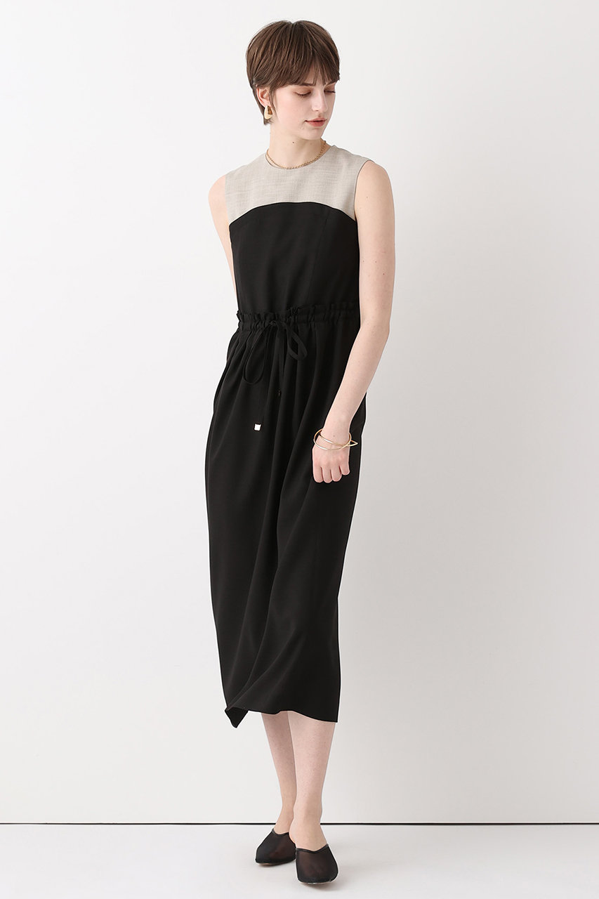アルアバイル/allurevilleの【予約販売】切替ドロスト Iラインワンピース(ブラック/20261014330-95-020)
