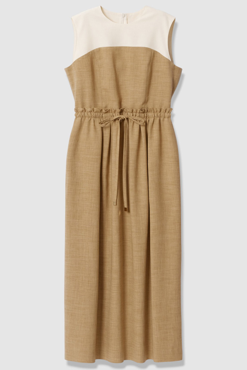 アルアバイル/allurevilleの【予約販売】切替ドロスト Iラインワンピース(キャメル/20261014330-84-020)