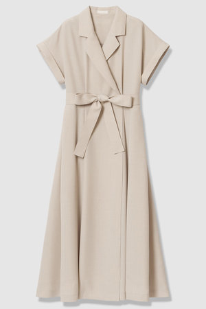 アルアバイル/allurevilleの【予約販売】フレンチスリーブラップワンピース(110500/110503)