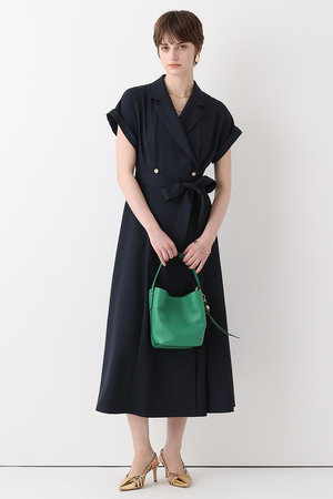 アルアバイル/allurevilleの【予約販売】フレンチスリーブラップワンピース(110500/110503)