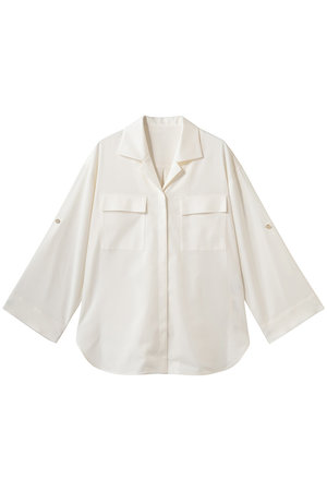 アルアバイル/allurevilleのフィブリルターンバックシャツ(110400/110403)