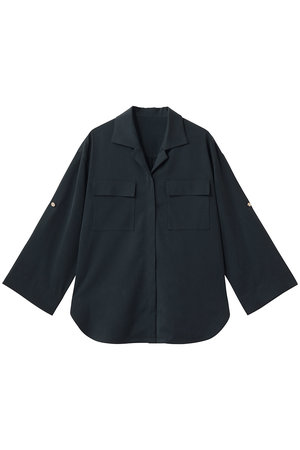 アルアバイル/allurevilleのフィブリルターンバックシャツ(110400/110403)