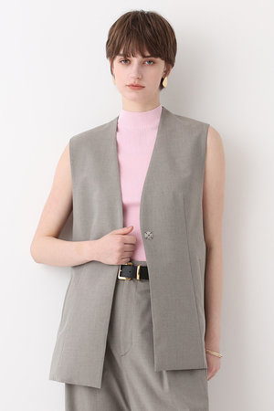 アルアバイル/allurevilleの【予約販売】WEB別注 スリットジレ(110800/110806)