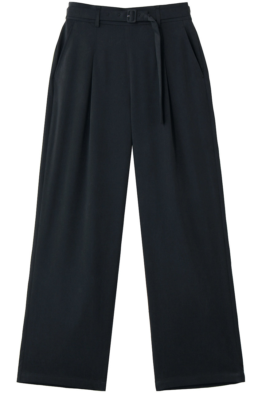 アルアバイル/allurevilleのフィブリルタックパンツ(ネイビー/20261012810-65-010)