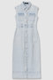 【予約販売】ブリーチデニムワンピース アルアバイル/allureville