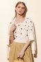 【予約販売】〈WEB 一部店舗限定〉【LOULOU WILLOUGHBY】サンフラワービジューカーディガン アルアバイル/allureville