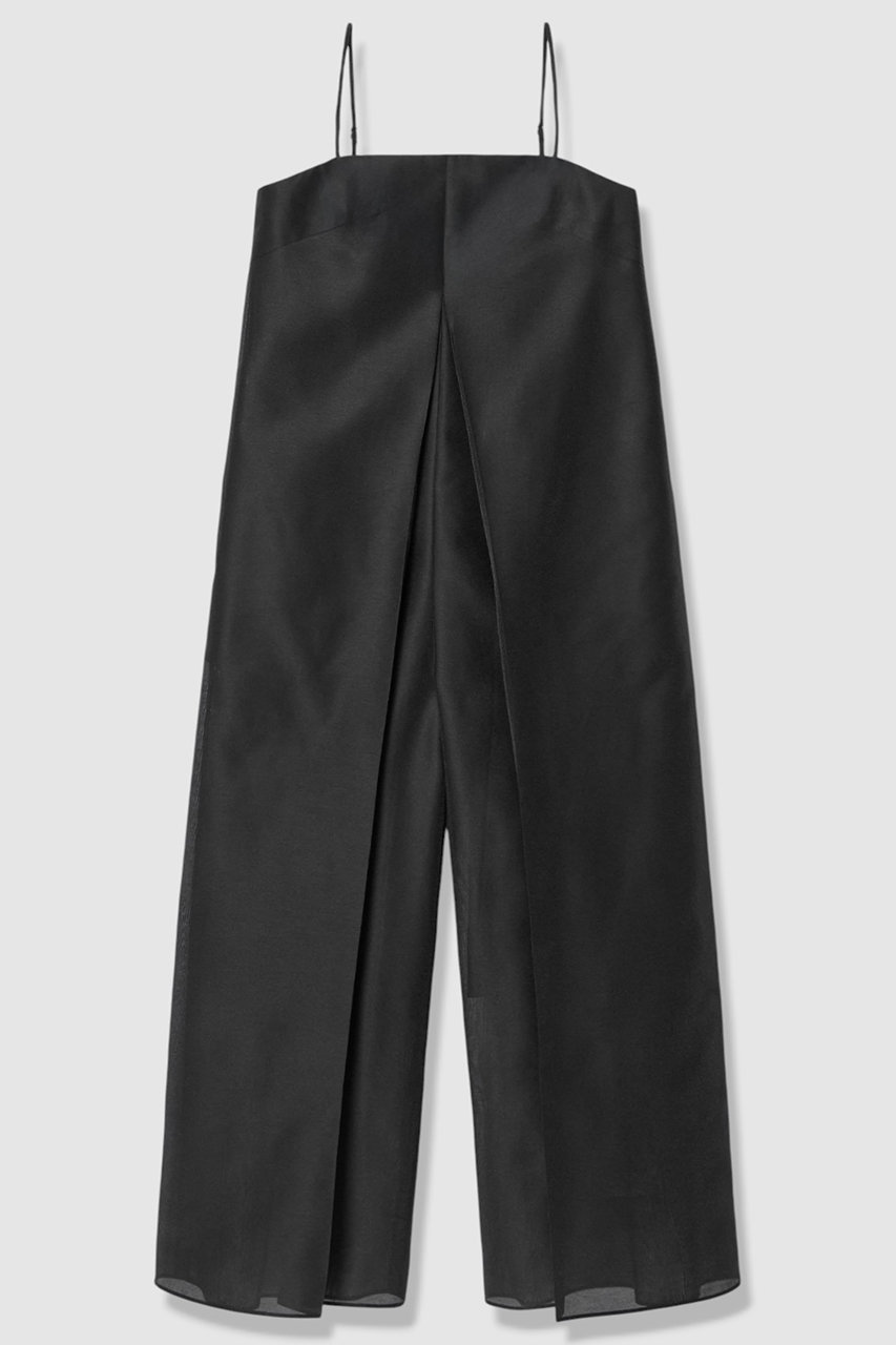 アルアバイル/allurevilleの【予約販売】【LOULOU WILLOUGHBY】スパンオーガンオールインワン(ブラック/21261012190-95-020)