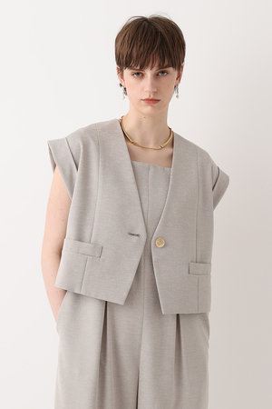 アルアバイル/allurevilleの【予約販売】フレンチスリーブショートジレ(110800/110806)