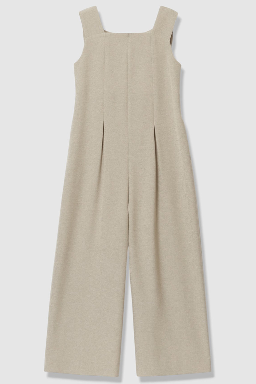 アルアバイル/allurevilleの【予約販売】リネンライクスクエアオールインワン(ベージュ/20261012250-11-020)