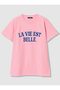 WEB 別注 ロゴプリントＴシャツ アルアバイル/allureville ピンク
