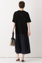 【予約販売】モダールシルクドッキングワンピース アルアバイル/allureville