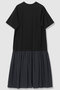 【予約販売】モダールシルクドッキングワンピース アルアバイル/allureville