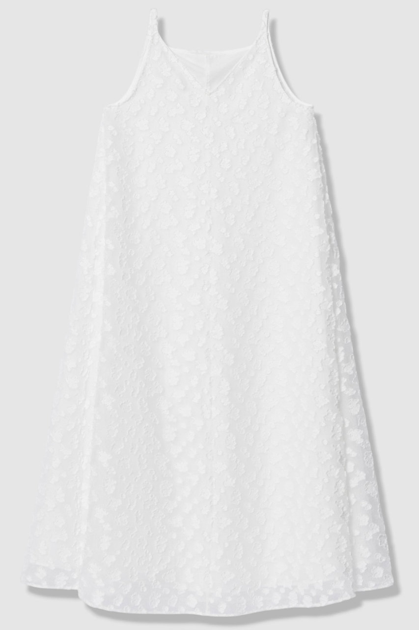 アルアバイル/allurevilleの【予約販売】カットジャカードＶネックワンピース(オフホワイト/20261014740-95-020)