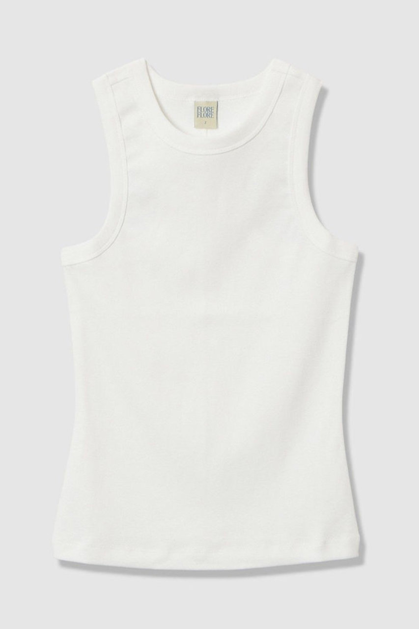 アルアバイル/allurevilleの【予約販売】【FLORE FLORE】HANNAH TANK(ホワイト/22261215140-62-010)