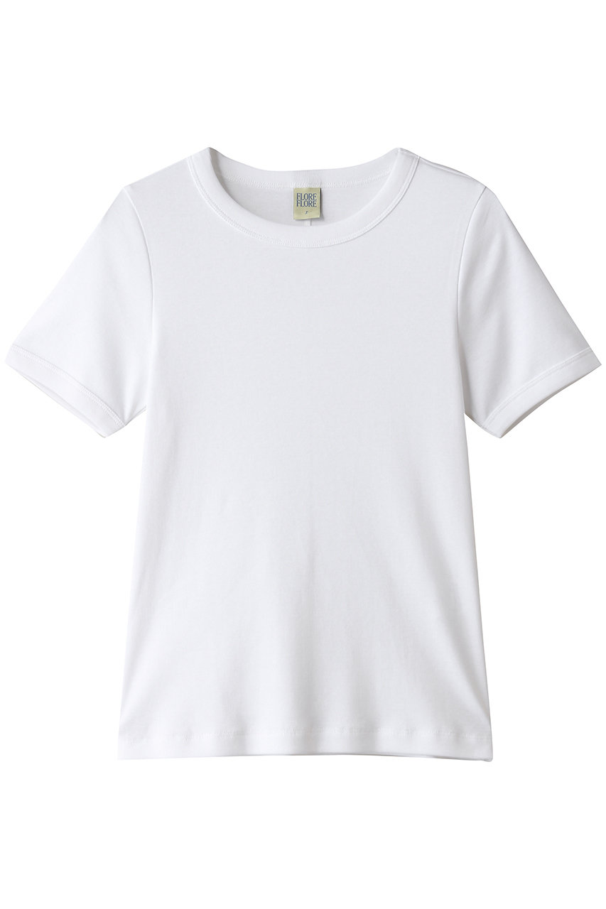 アルアバイル/allurevilleの【FLORE FLORE】CAR TEE(ホワイト/22261215040-01-010)