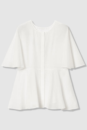 アルアバイル/allurevilleの【予約販売】リネンライクペプラムブラウス(110400/110402)