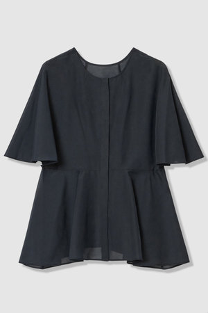 アルアバイル/allurevilleの【予約販売】リネンライクペプラムブラウス(110400/110402)