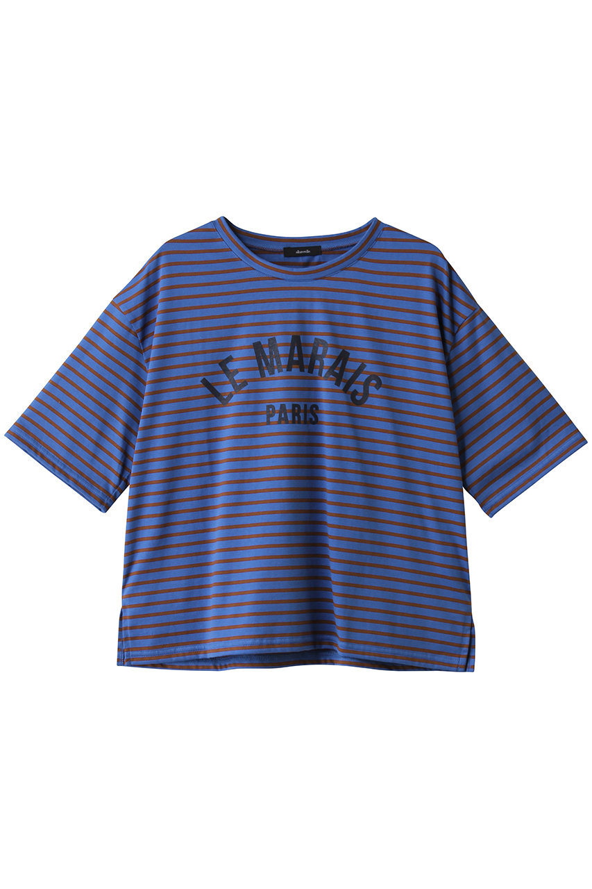 カレッジライクロゴボーダーT