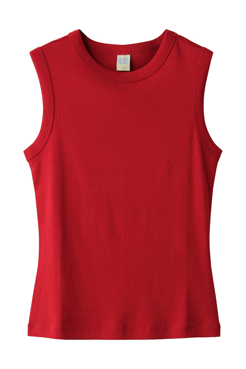 アルアバイル/allurevilleの【FLORE FLORE】 ESME TANK(レッド/22252215030-43-010)