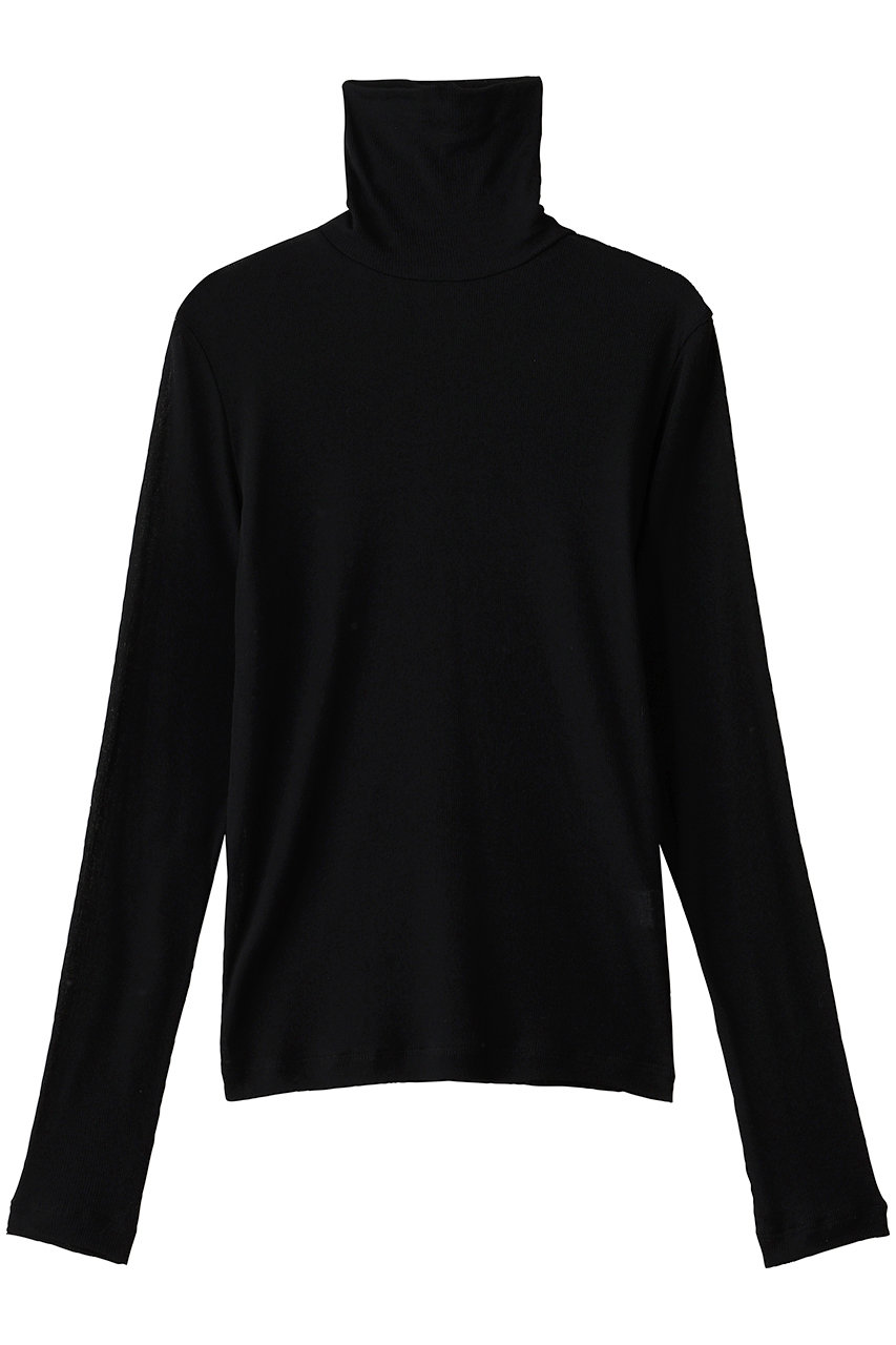 allureville シアーテレコプルオーバー A (ブラック, 2) アルアバイル ELLE SHOP
