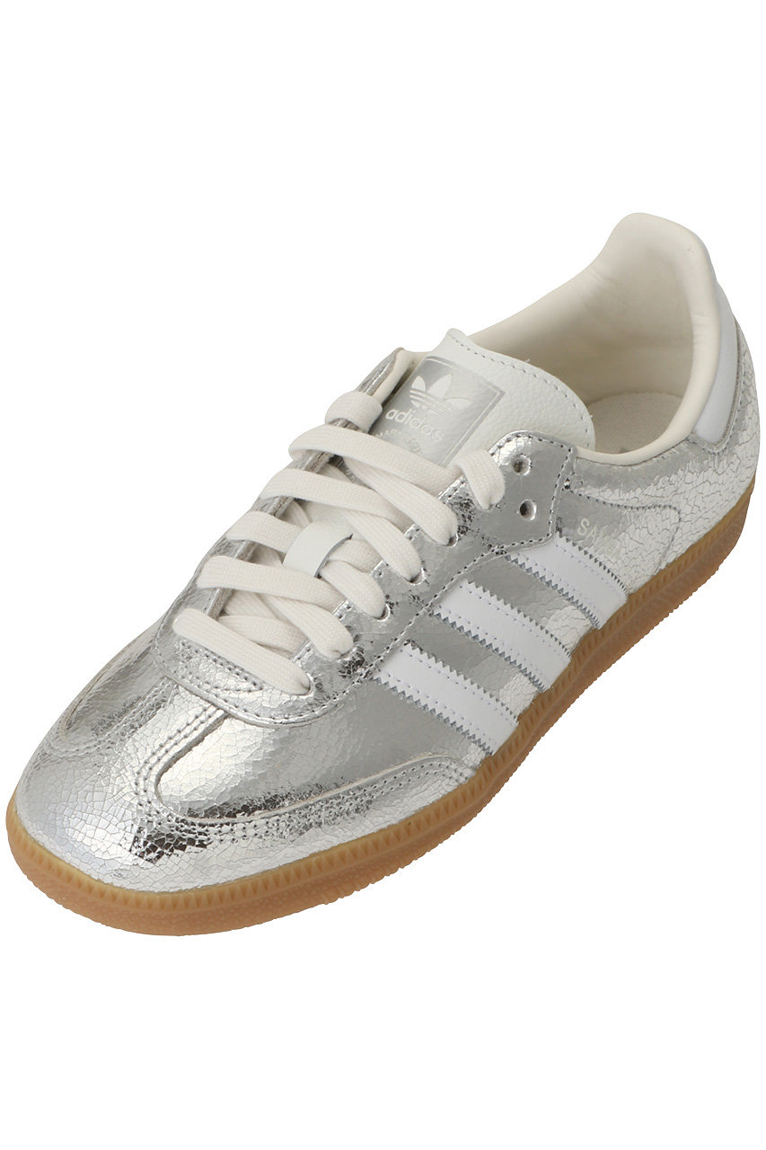 allureville 【adidas】 SAMBA OG W (シルバー, 24) アルアバイル ELLE SHOP