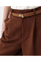 【予約販売】フェイクスェードショートパンツ アルアバイル/allureville