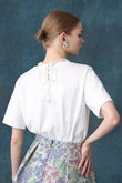 【LOULOU WILLOUGHBY】パールネックレスＴシャツ