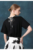 【LOULOU WILLOUGHBY】パールネックレスＴシャツ